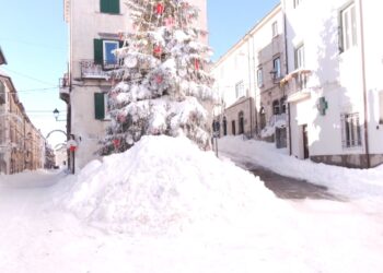 CAPRACOTTA…FINALMENTE LA NEVE