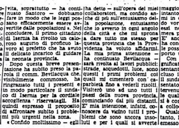 55 ANNI FA LA NASCITA DELLA PROVINCIA DI ISERNIA: IL MESSAGGIO DEL PRESIDENTE SAIA