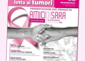 NASCE IL PROGETTO “AMICI DI SARA”