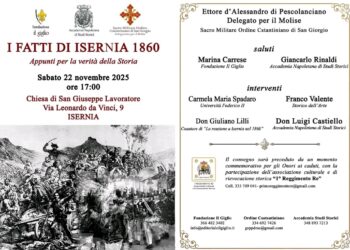 ISERNIA RICORDA IL 30 SETTEMBRE 1860