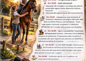 A ISERNIA L’INIZIATIVA “L’EQUITAZIONE INCLUSIVA”