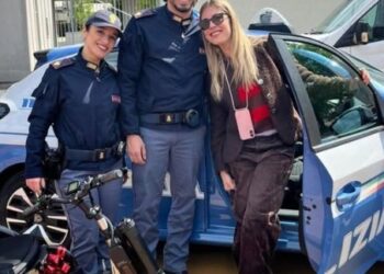 CARROZZINA RUBATA E RITROVATA DALLA POLIZIA: TRA I PROTAGONISTI ANCHE UN’AGENTE MOLISANA