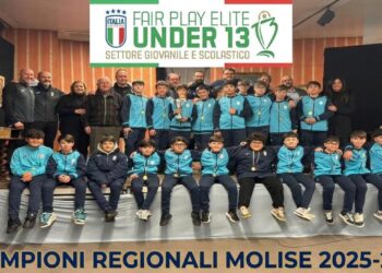 CITTA’ DI ISERNIA SAN LEUCIO CAMPIONE REGIONALE UNDER 13