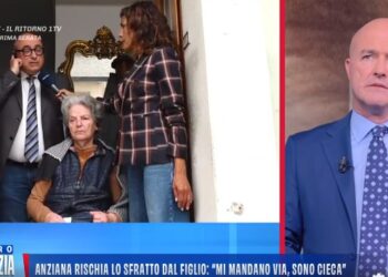 SFRATTATA A 85 ANNI DA FIGLIO E NUORA: IL CASO ALLA RIBALTA NAZIONALE