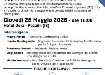 ZES UNICA, FONDAMENTALE PER IL MOLISE