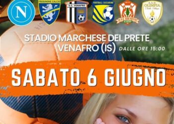 SABATO A VENAFRO SI TERRA’ IL 12ESIMO MEMORIAL “MARIA NUCCI”