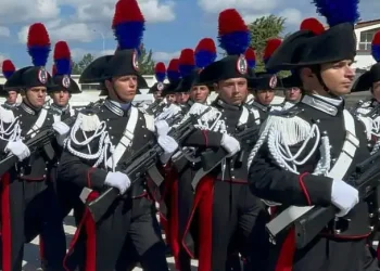 CARABINIERI, IN 518 HANNO GIURATO FEDELTÀ ALLA REPUBBLICA