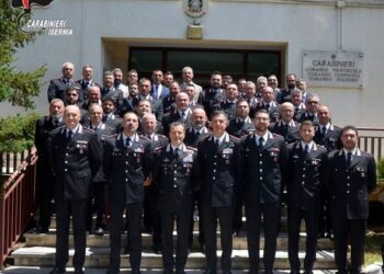 VISITA DEL GENERALE FEROCE AL COMANDO CARABINIERI DI ISERNIA