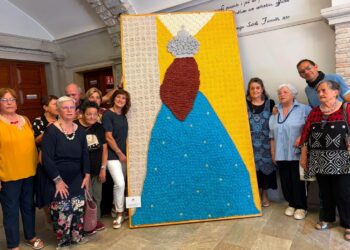 CAPRACOTTA, ARTE ALL’UNCINETTO PER LA MADONNA DI LORETO