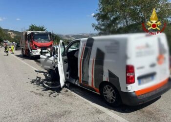 INCIDENTE SULLA SS 212: DUE PERSONE IN OSPEDALE
