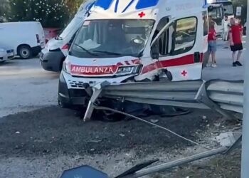 AMBULANZA DISTRUTTA IN UN INCIDENTE: PARTE LA RACCOLTA FONDI PER LA CROCE ROSSA DI ISERNIA