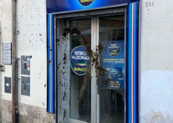ISERNIA, ATTO VANDALICO CONTRO LA SEDE DI FUTURO NAZIONALE