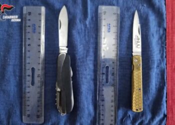 MINORENNE TROVATO CON DUE COLTELLI A SERRAMANICO: DENUNCIATO