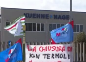 KÜHNE+NAGEL CHIUDE A TERMOLI: A RISCHIO 54 POSTI DI LAVORO