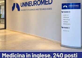 MEDICINA IN INGLESE, UNINEUROMED APRE LE ISCRIZIONI AL TEST: 240 POSTI DISPONIBILI
