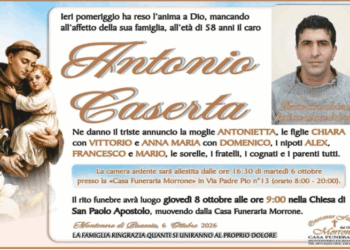 TRAGEDIA AL PORTO DI TERMOLI, DOMANI A MONTENERO I FUNERALI DI ANTONIO CASERTA